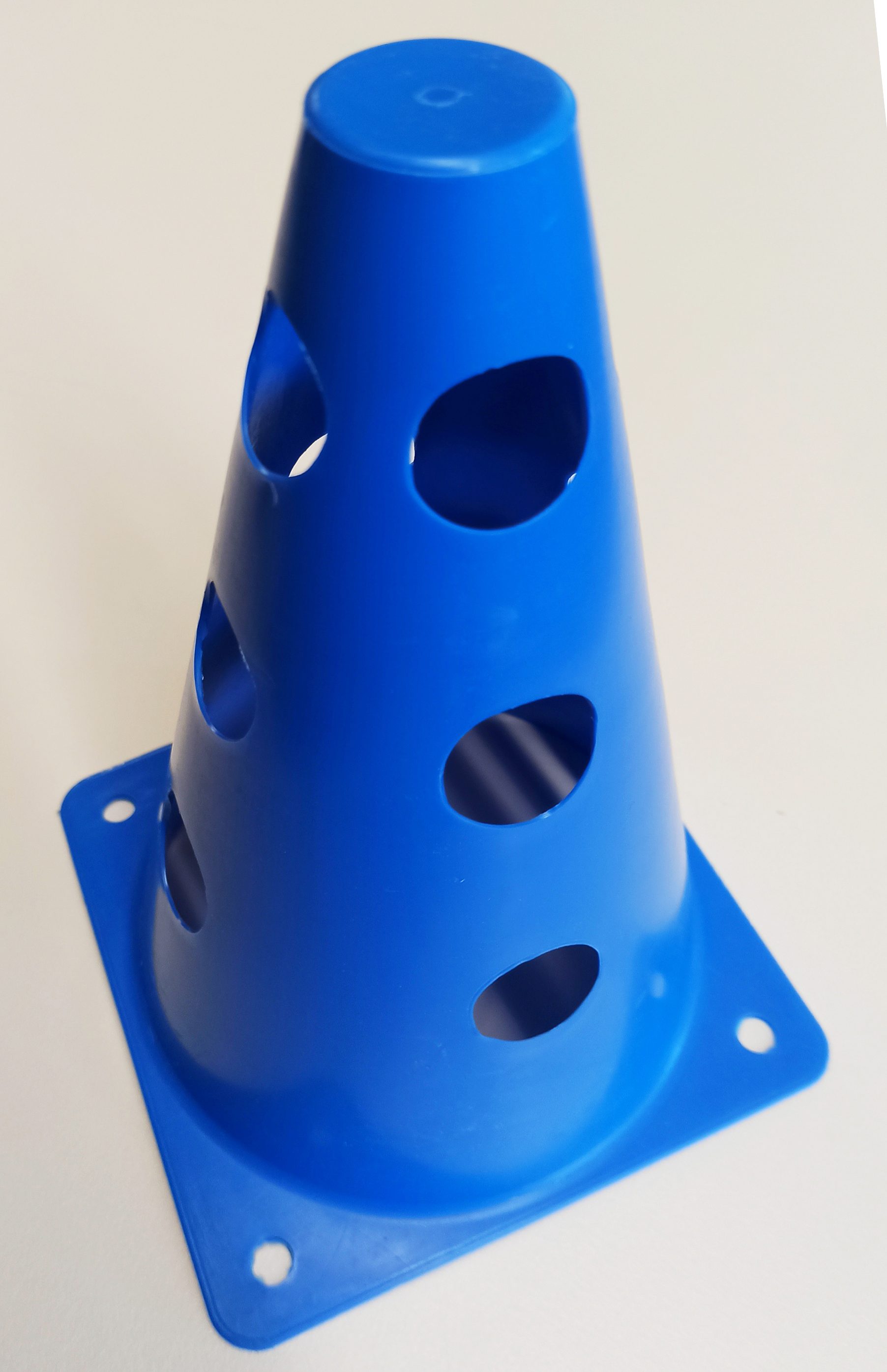 Zárt tetejű bója, 4×3 lyukkal, 23 cm, kék VINEX