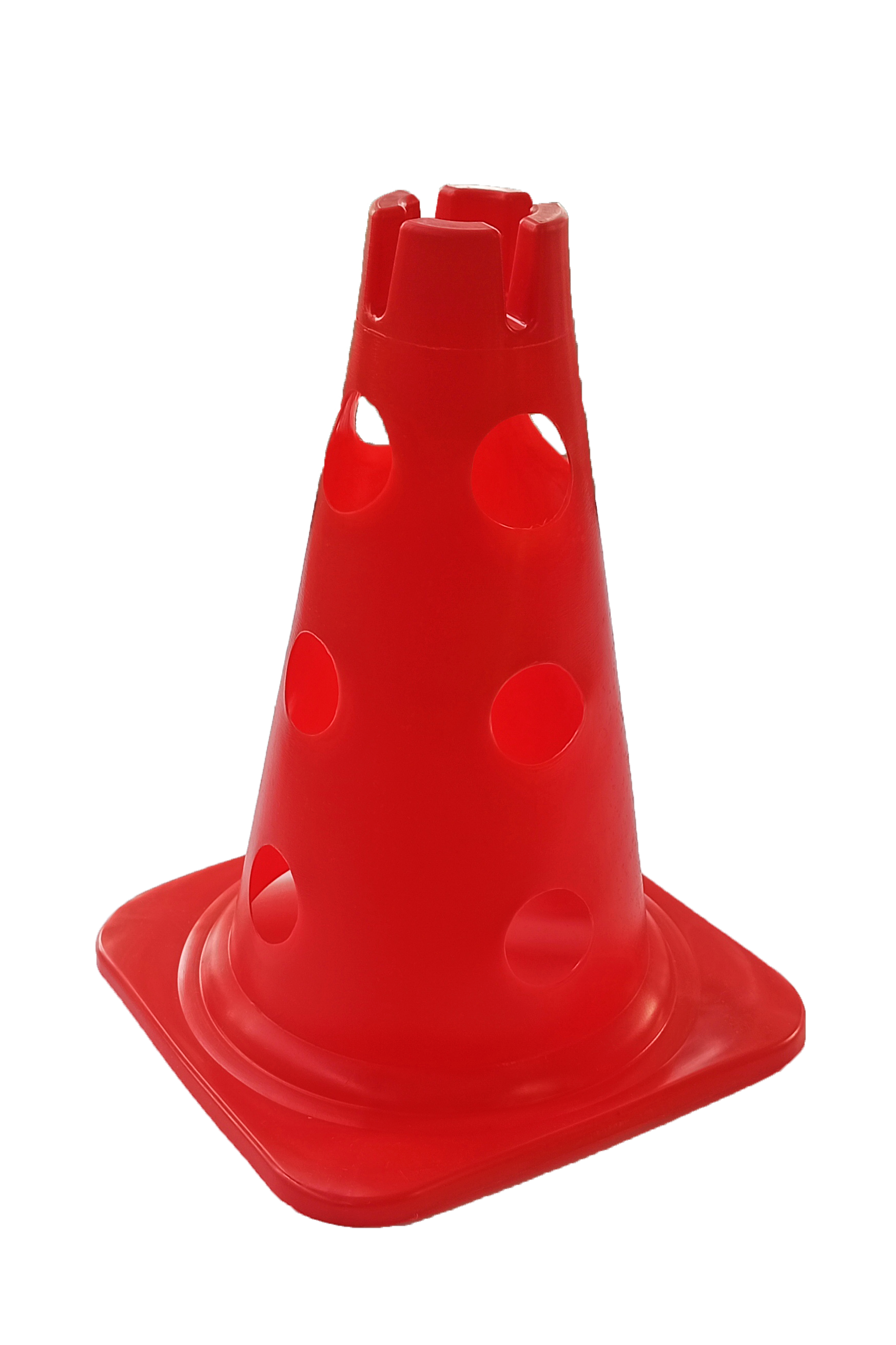 Bója, nyitott tetejű, 23 cm, piros VINEX