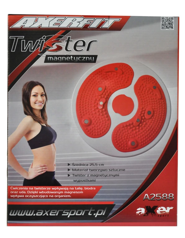 Twister korong, mágneses, 28 cm-s AXER