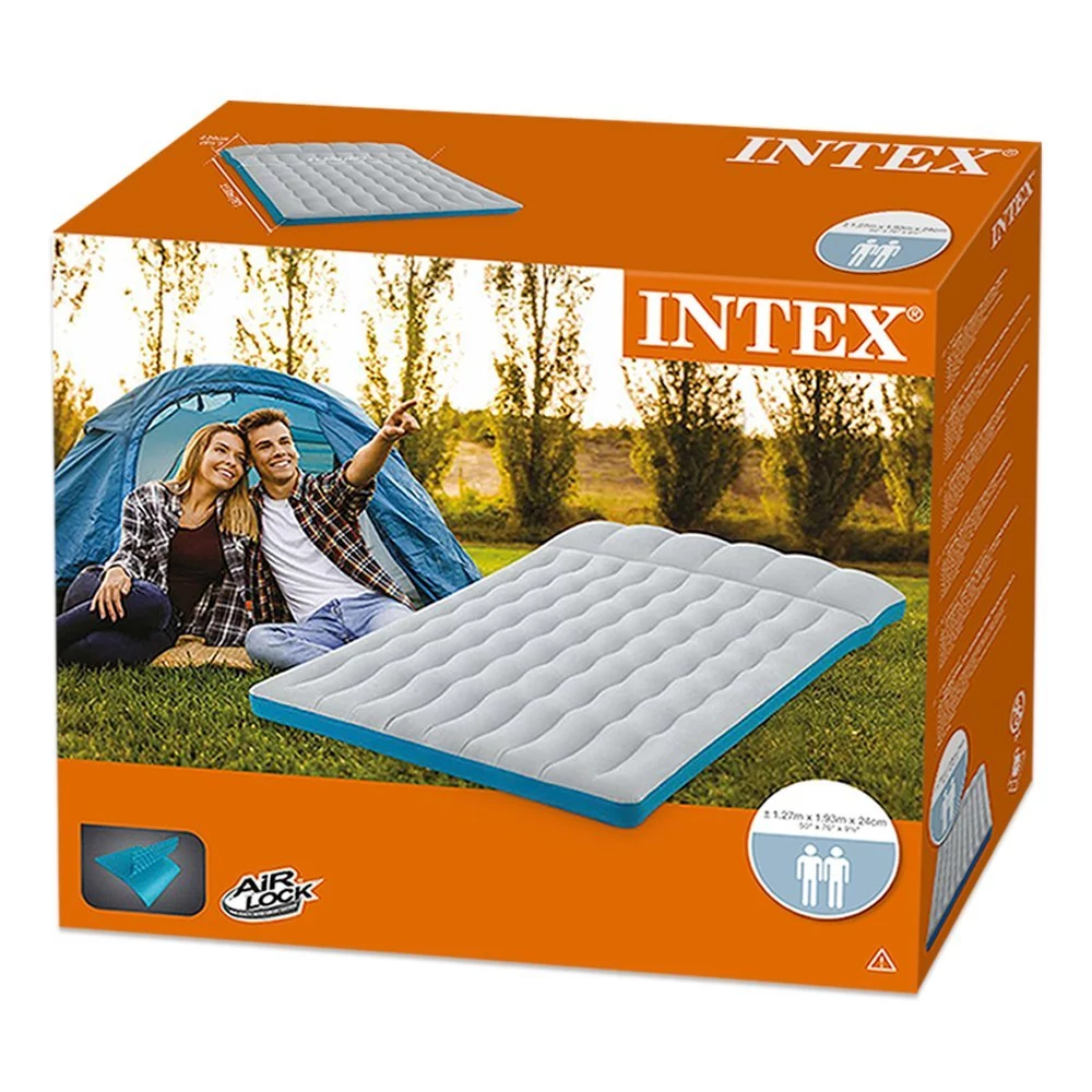 Kemping matrac, kétszemélyes INTEX