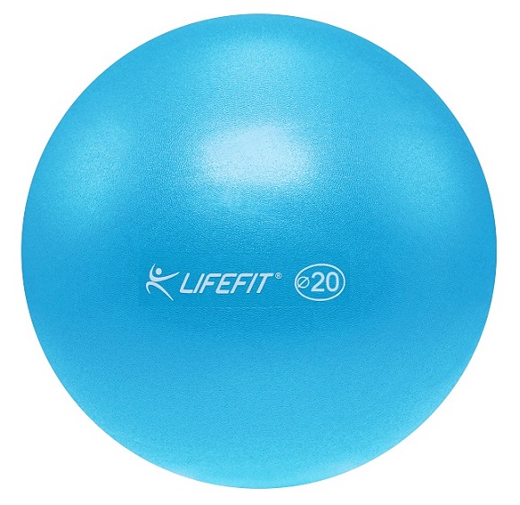 Over ball (soft ball, pilates labda) LIFEFIT 20 cm BLUE