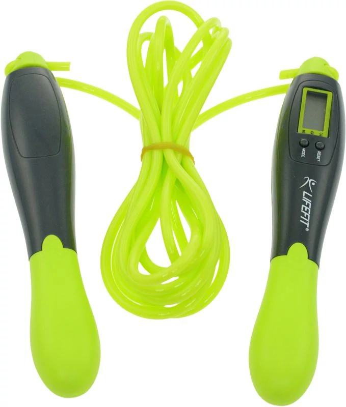 Ugrálókötél digitális számlálóval, 265 cm LIFEFIT