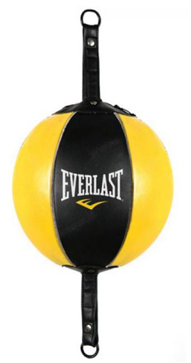 Feszített labda (reflexlabda), fekete-sárga EVERLAST