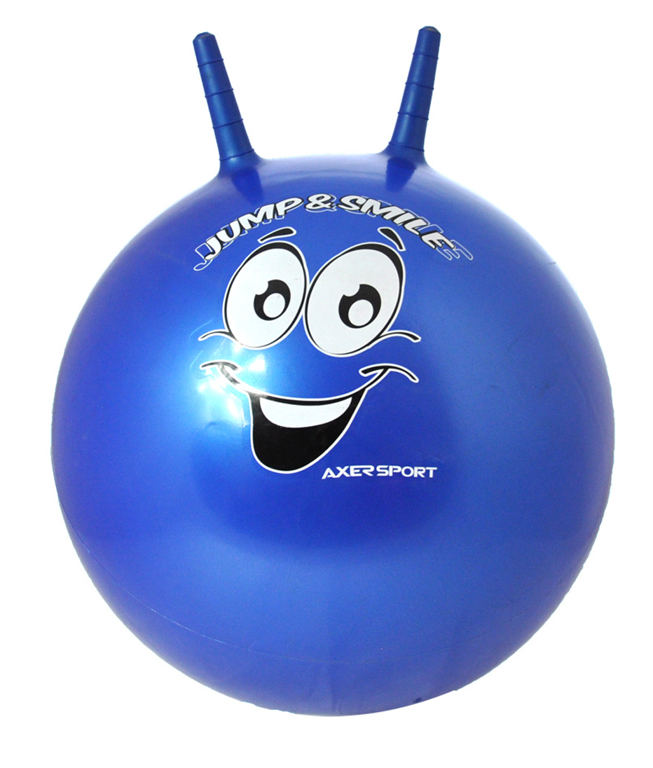 Ugráló (kenguru) labda, 55 cm AXER BLUE