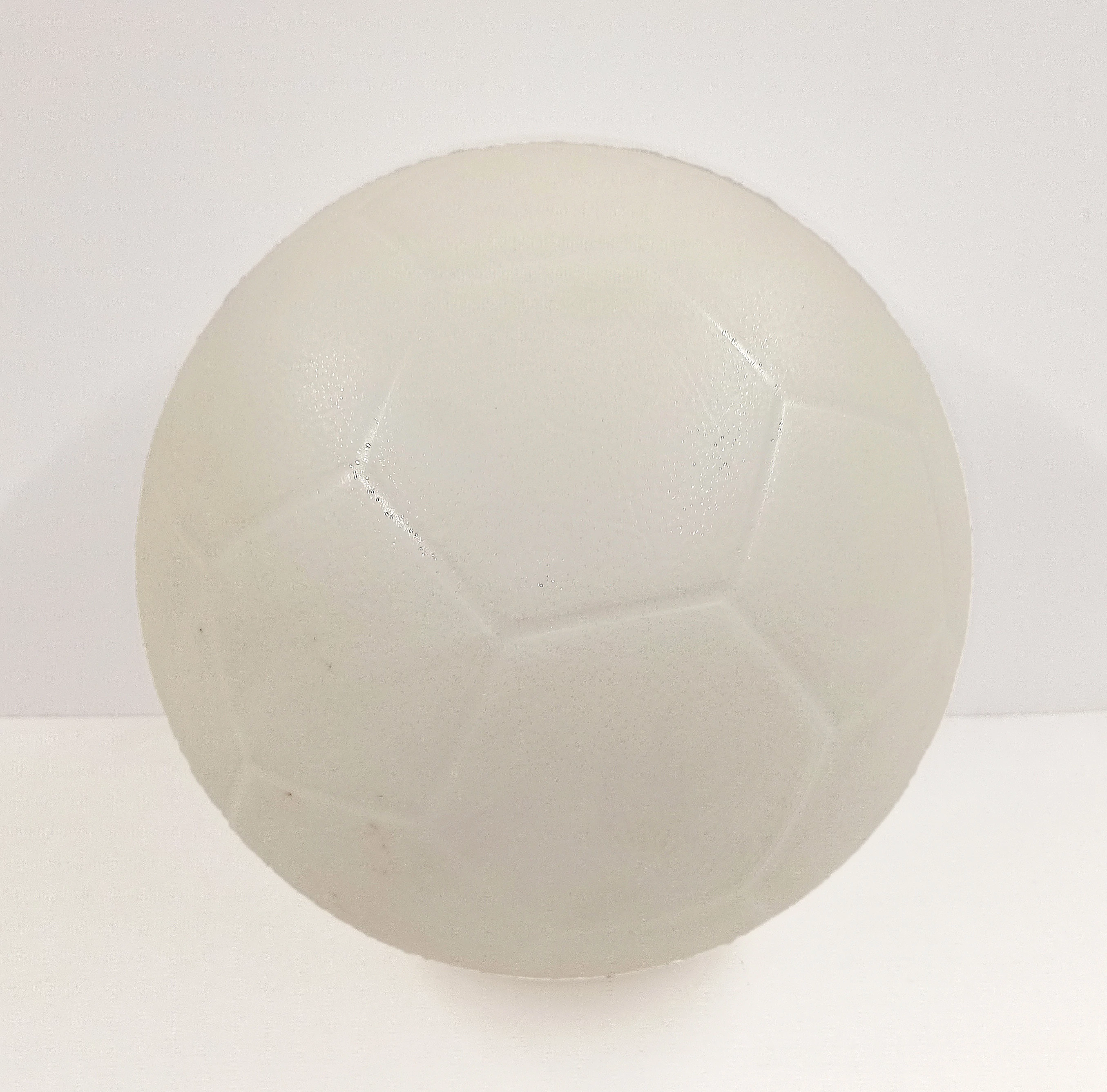 Óriás foci kidobó labda, fehér, 23 cm