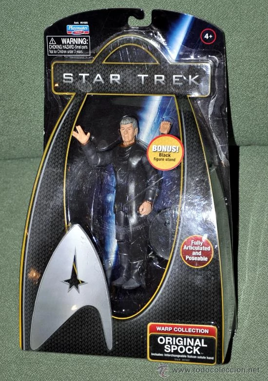 Star Trek  műanyag figura 15 cm - Original Spock