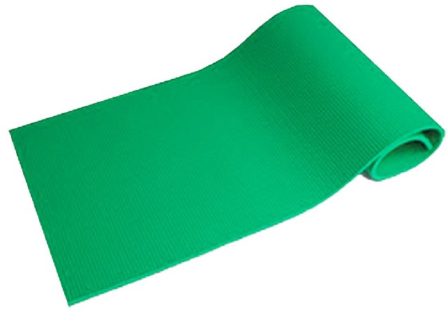 Gimnasztikai (jóga) matrac, vastag S-SPORT GREEN