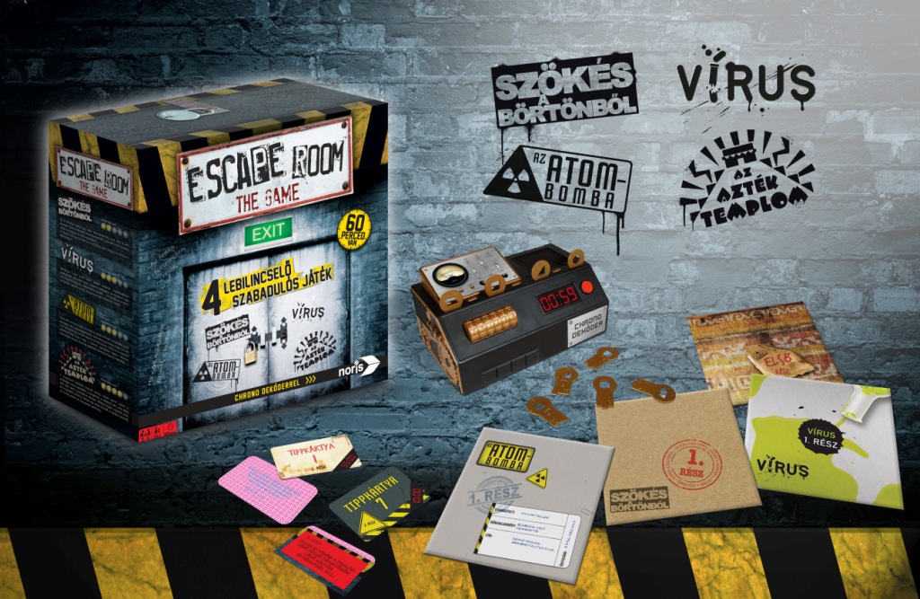 Escape Room - lebilincselő szabadulós játék NORIS