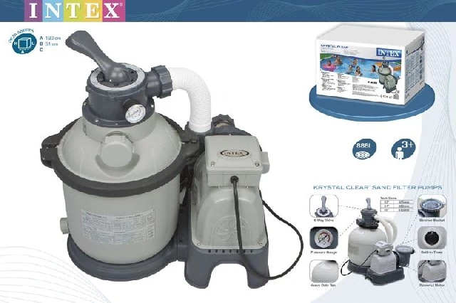 Vízforgató, homokszűrős INTEX 28644 - Új Hydro Aeration Technology