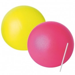 Over ball (soft ball, pilates labda),  26 cm, sárga  TREMBLAY