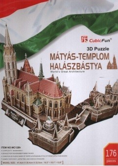 3D puzzle-Mátyás-templom és Halászbástya