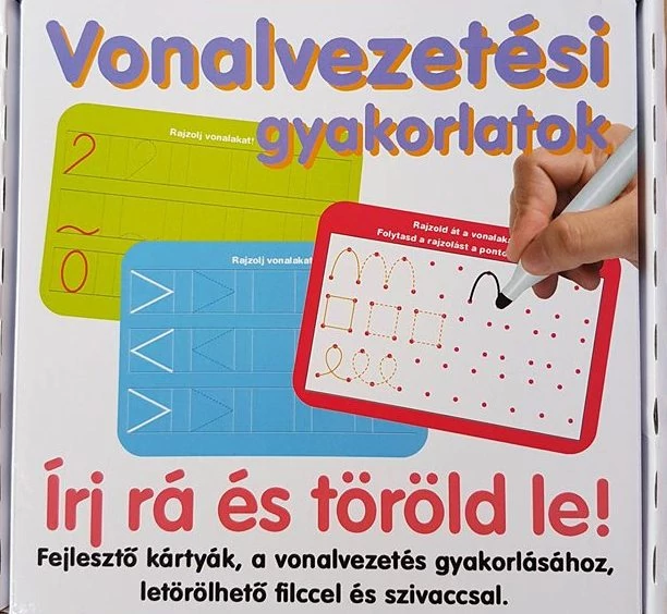 Írj rá és töröld le! - Vonalvezetés