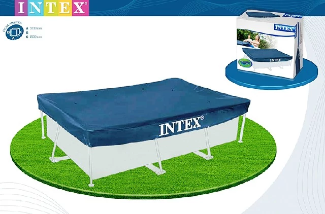 Takaró téglalap medencére INTEX 28038