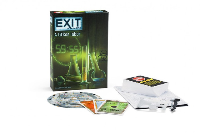 EXIT - A titkos labor szabadulószoba játék 