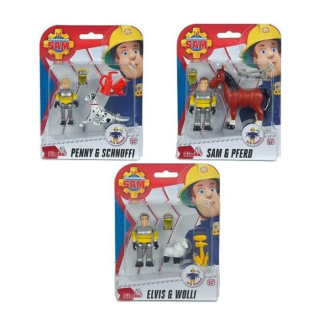 Sam a tűzoltó állatmentő szett - Simba 