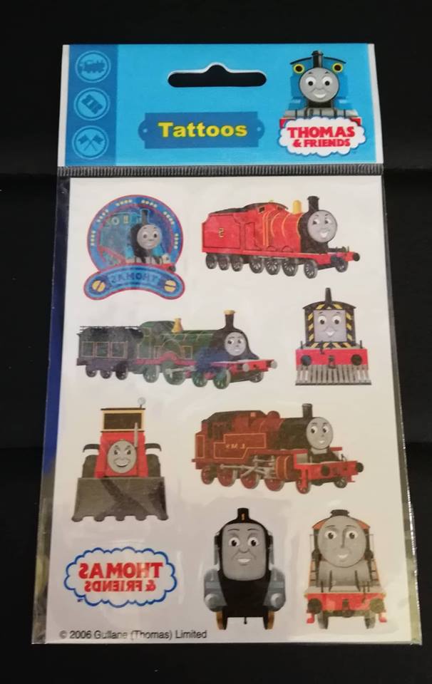 Thomas és barátai tetováló matrica